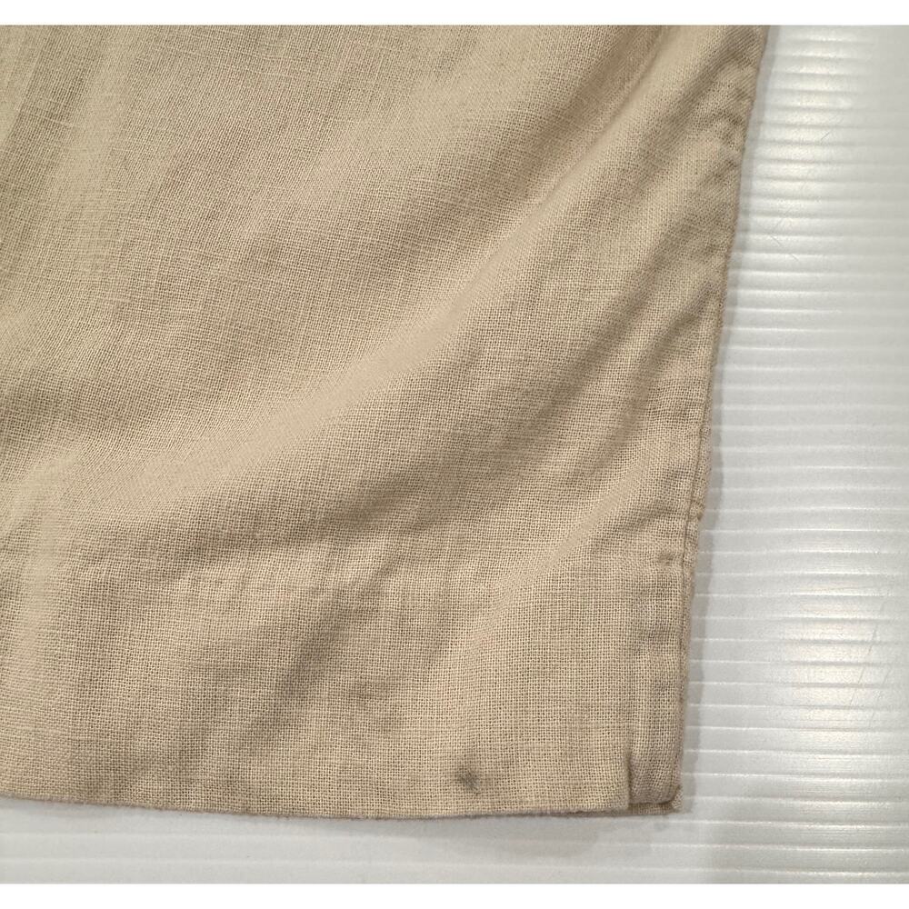 Abercrombie & Fitch Emerson Linen Blend Strapless Jumpsuit Beige Size LP Petite - Picture 7 of 16